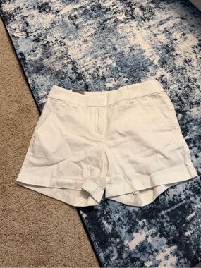 J. Crew White Women's Chino Bermuda Shorts